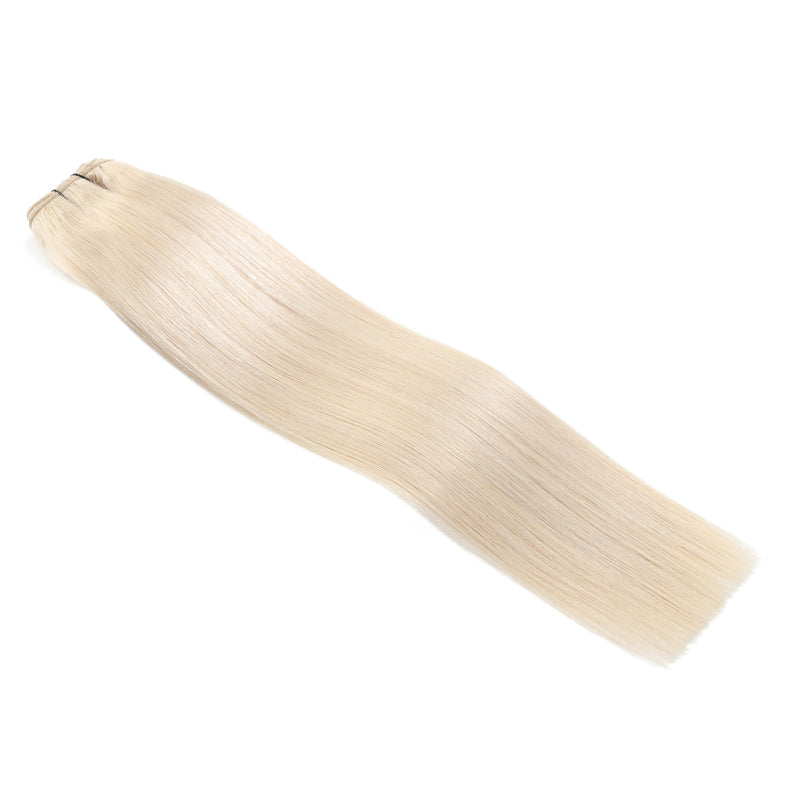 Weft Hair Extensions 25" #1001 Pearl Blonde