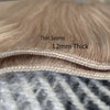 Weft Curly Hair Extensions 21" #8a/60 Dark Ash Brown and Platinum Blonde Mix